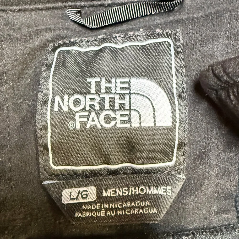 The North Face WINDSTOPPER Jacket Men’s Large‎ Black Softshell EUC